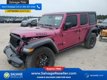 New 2024 Jeep Wrangler 4WD Unlimited Sport
