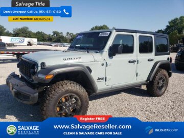 New 2024 Jeep Wrangler 4WD Unlimited Sport