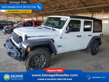 New 2024 Jeep Wrangler 4WD Unlimited Sport