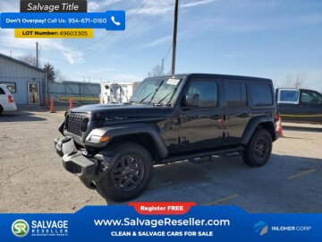 New 2024 Jeep Wrangler 4WD Unlimited Sport