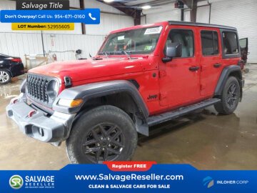 2024 Jeep Wrangler 4WD Unlimited Sport