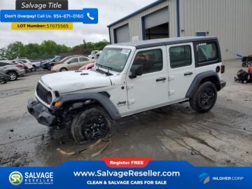 2024 Jeep Wrangler 4WD Unlimited Sport