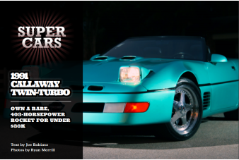 1991 CALLAWAY TWIN-TURBO