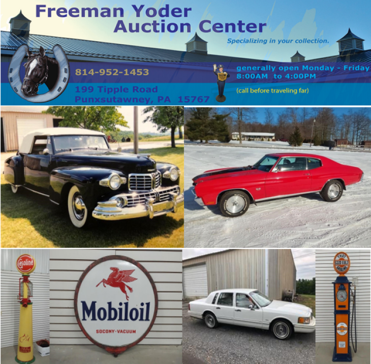 Collector' Auction - Classic Cars, Automobilia & Petrolinia - Live & Online