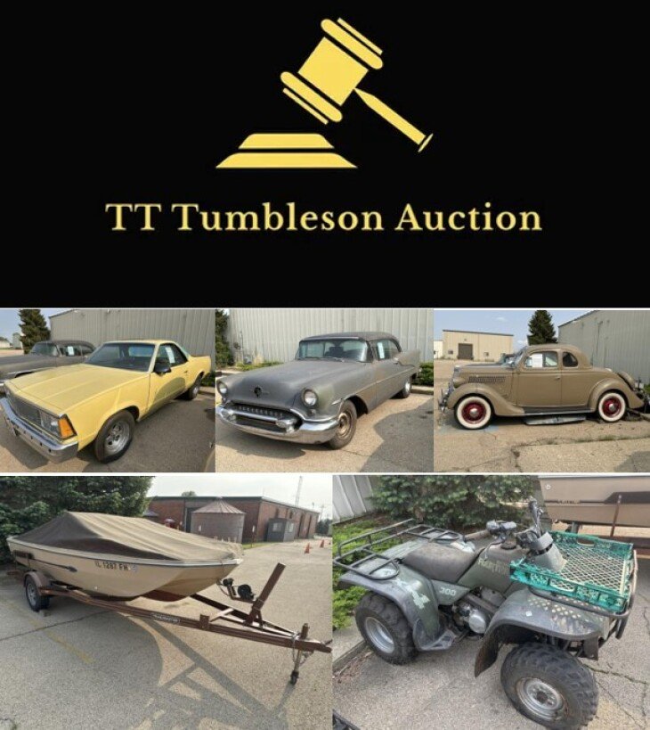 Memorial Day Auction - Classic Cars, Boat & ATV - Live & Online Bidding