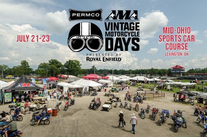 AMA Vintage Motorcycle Days - presented by Royal Enfield