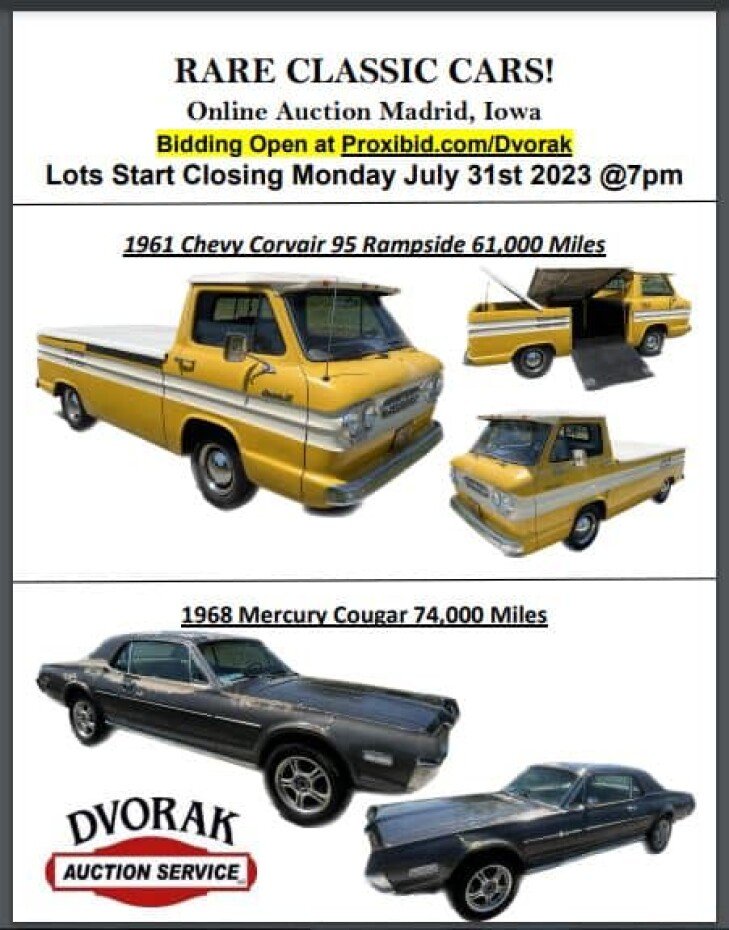 Rare Classics Cars - Online Auction