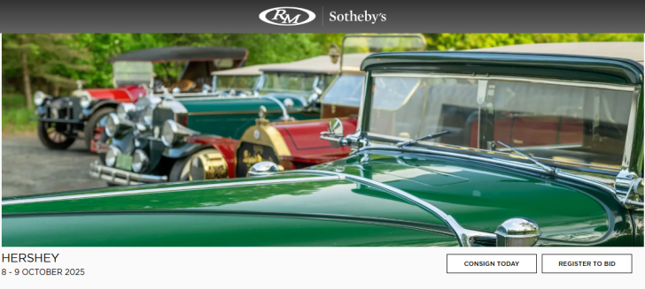 RM Sotheby's Annual Hershey Auction - Live & Online Bidding