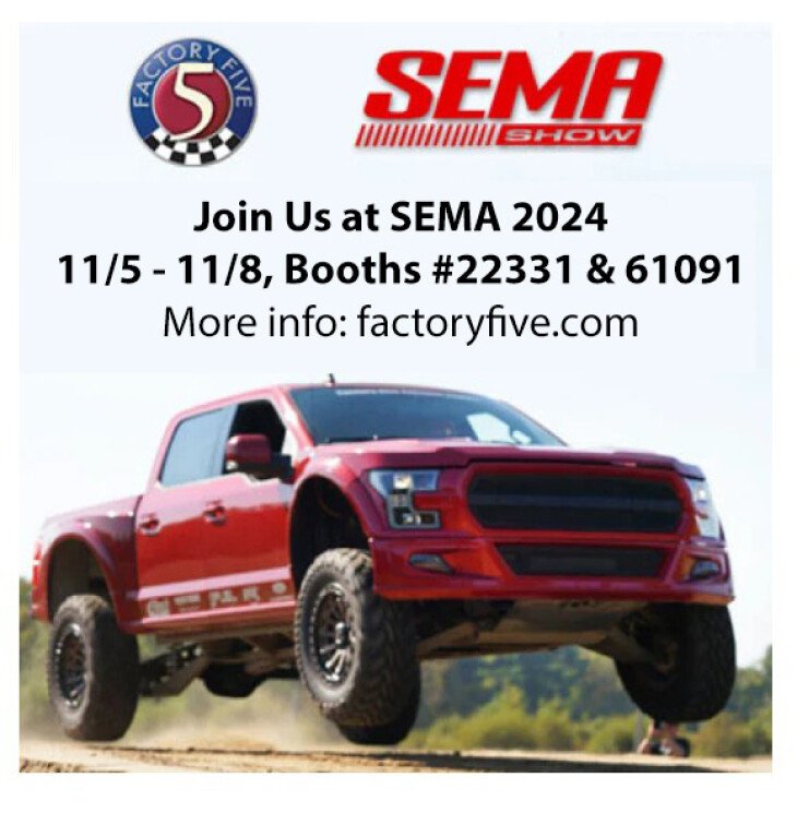 Factory Five Racing at SEMA 2024!