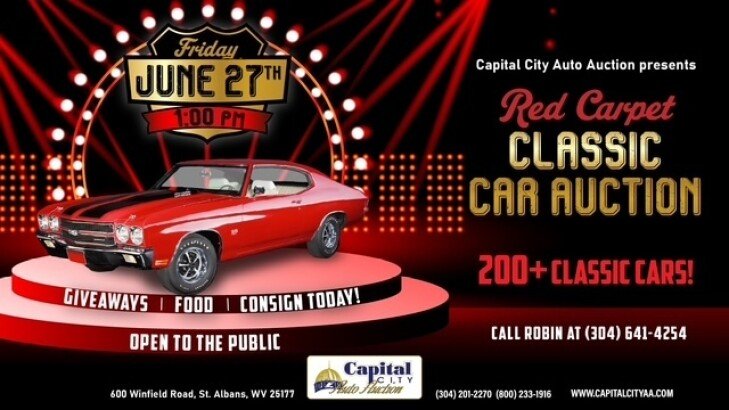Red Carpet Classic Car Auction - Live with Online Bidding