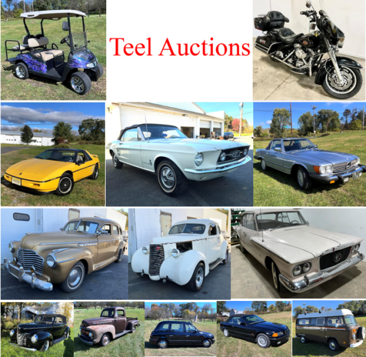 Classic Cars, Parts, Collectibles & More - Live Auction with Online Bidding