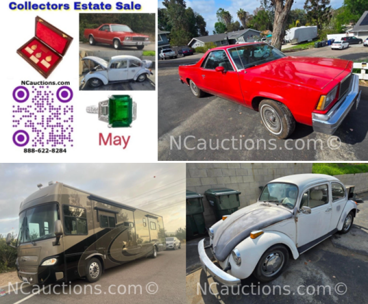 2025 May Collectors Estate Sale Auction - Classic Cars & RV