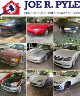 Online Only Car Auction: 30 Project Cars Selling to the Highest Bidder