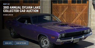 3rd Annual Sylvan Lake Collector Car Auction - Live with Online Bidding