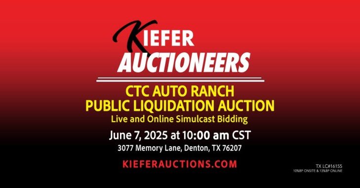 CTC Auto Ranch Public Liquidation Auction - Live with Online Bidding