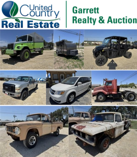 United Country Garrett Realty and Auction - Consignment Auction - Live with Online Bidding