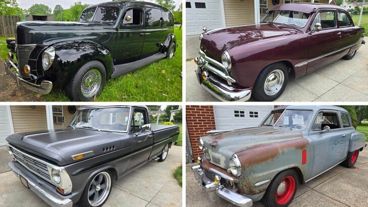kiko Auctioneers presents Online Only Ford F-100, Ford Galaxie, Ford Custom, Ford Service Car, Studebaker Champion, Chevrolet Corvair