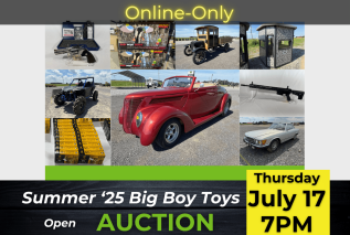 Summer '25 Big Boy Toys Auction - Online Only