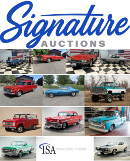 August 1st Classic Car Auction - Live with Online Bidding