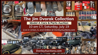 The Dvorak Collection - Model A Cars, Motorcycles & Parts Auction