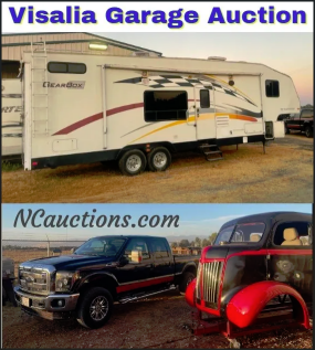 2025 August Visalia Garage Auction