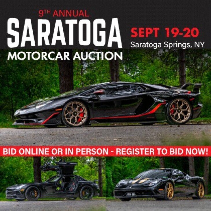 Saratoga Motorcar Auction 2025