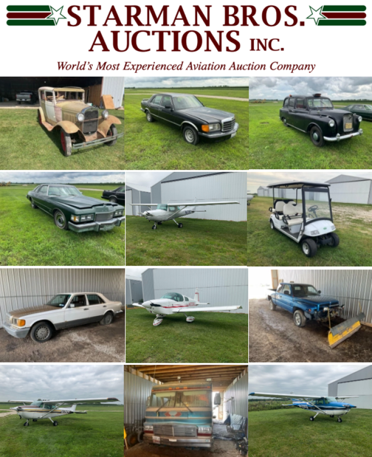 Estate Of Charles W. Cushing Online Auction - Aviation - Classic Cars - Parts - Equipment