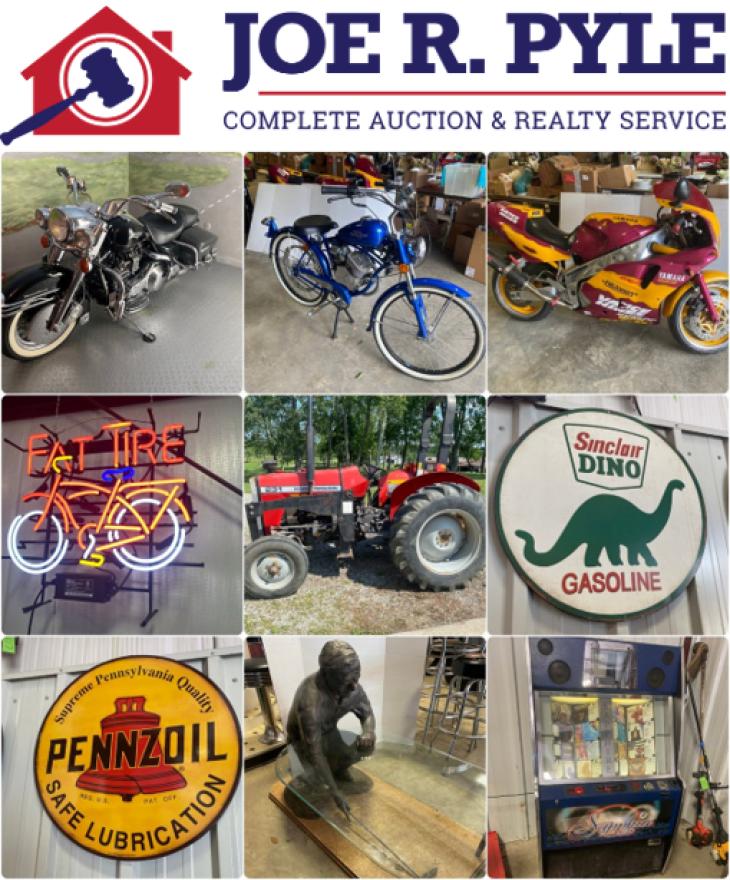 Keith Charles Downsizing Auction: Beer Signs, Motorcycles, Many Interesting Collectibles!