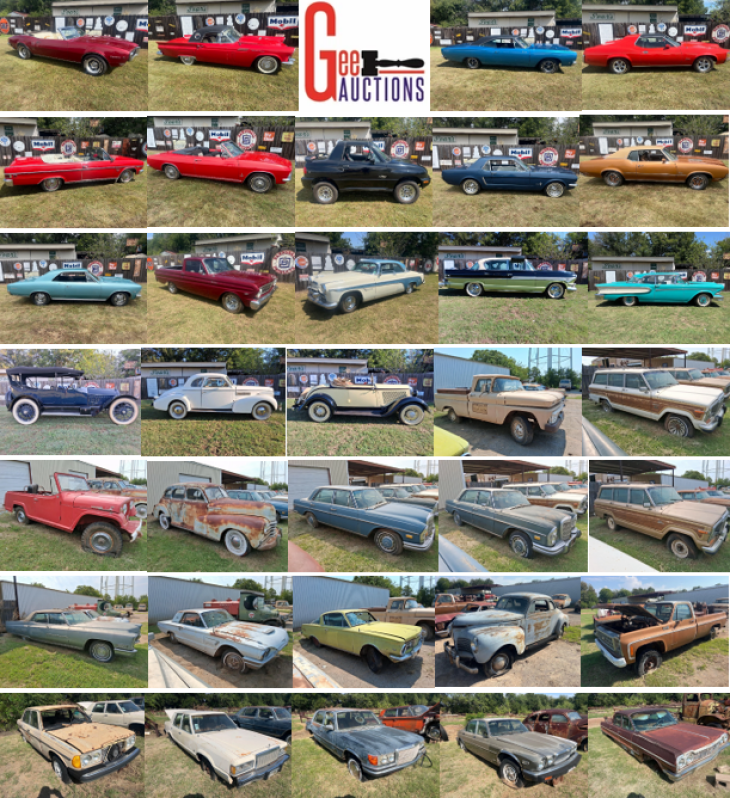 Pete Koonce Classic Car Auction - Live with Online Bidding