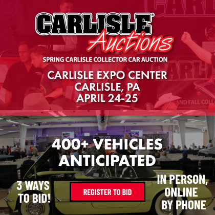 Carlisle Auctions Presents Spring Carlisle 2026