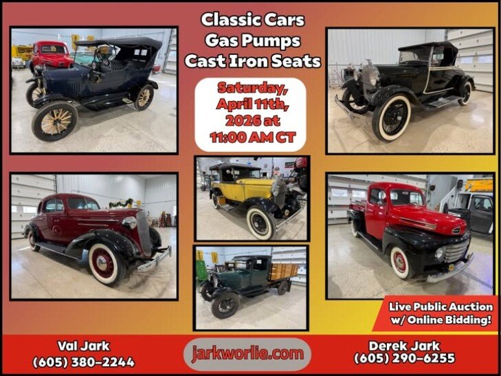 LLOYD JARK VINTAGE VEHICLE COLLECTION AUCTION - LIVE WITH ONLINE BIDDING