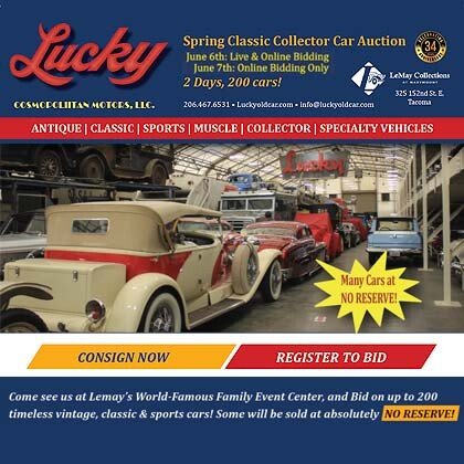 Lucky Collector Car Auction Presents Spring Classic 2026!