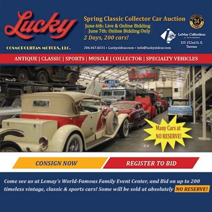 Lucky Collector Car Auction Presents Spring Classic 2026!