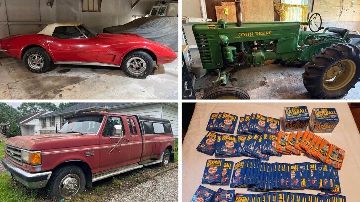 Kiko Auctioneers Presents ’73 Corvette Convertible, Truck, John Deere Tractor, Sports Memorabilia