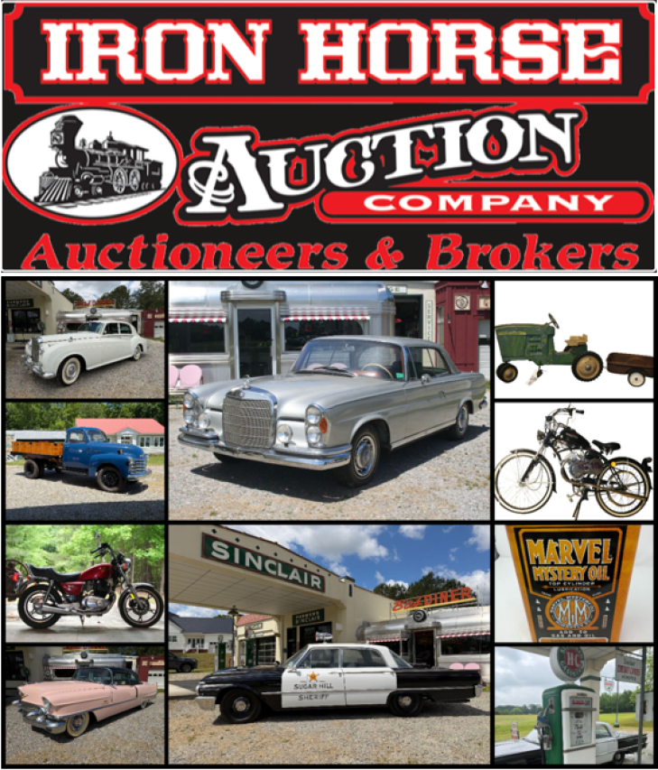 Collector and Restoration Automobiles, Motorcycles, Bicycles, & Petroliana - Online Only Auction