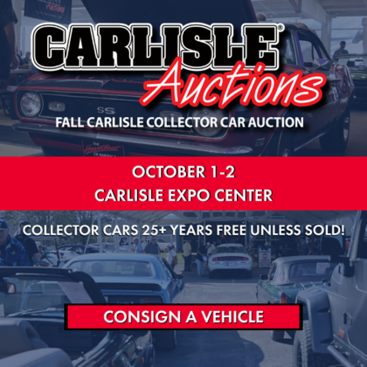 Carlisle Auctions Presents Fall  2026 Auction