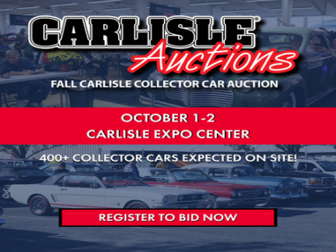 Carlisle Auctions Presents Fall  2026 Auction