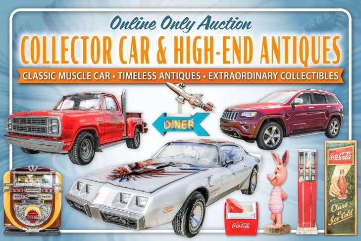 Outstanding Collector Cars and High-End Antique Auction - Online Only