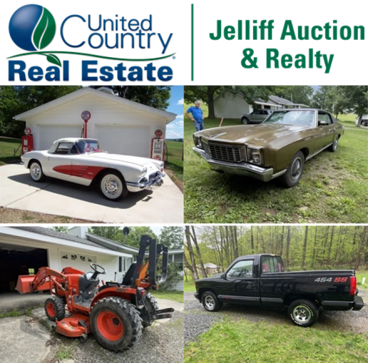 Corvette, Classics and Kubota - Online Only Auction