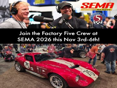 Factory Five Racing at SEMA 2026