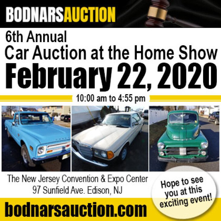 6th Annual Car Auction at the Home Show