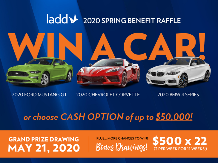 WIN YOUR CHOICE - 2020 Ford Mustang, Chevy Corvette or BMW 4 Series