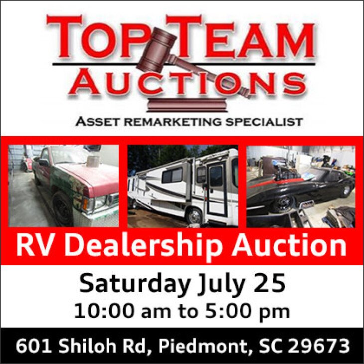 RV Dealership Auction - Vehicles & Parts