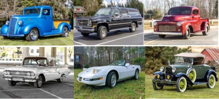 Classic and Collectable Cars - Monthly Online Auctions