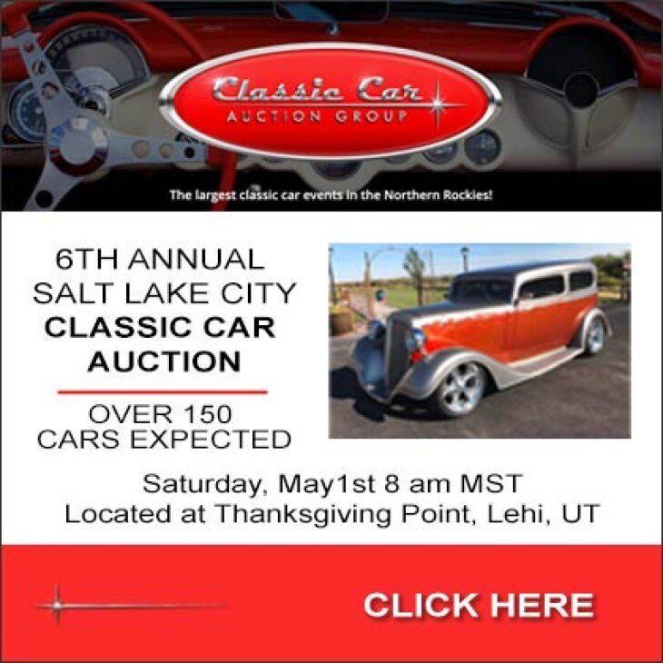 6th ANNUAL SALT LAKE CITY CLASSIC CAR AUCTION
