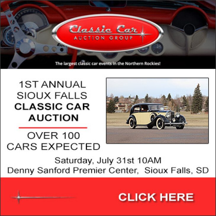 1st Annual Sioux Falls Classic Car Auction