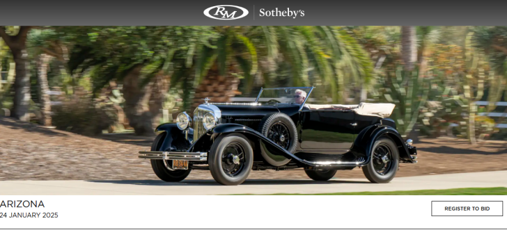 RM Sotheby's - Annual Arizona Auction - Live & Online Bidding