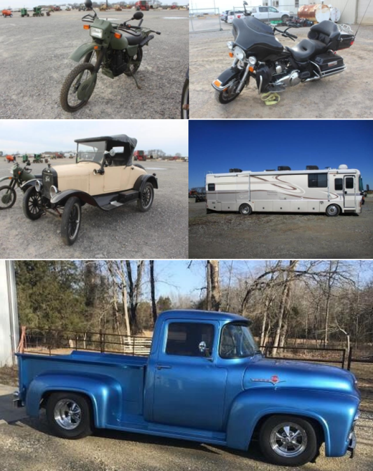 Big Boy's Toys Auction - Classics, Motorcycles & RV - Online Only
