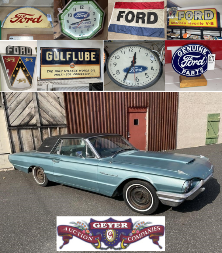 LIFETIME FORD AUTOMOBILIA COLLECTION - ONLINE AUCTION