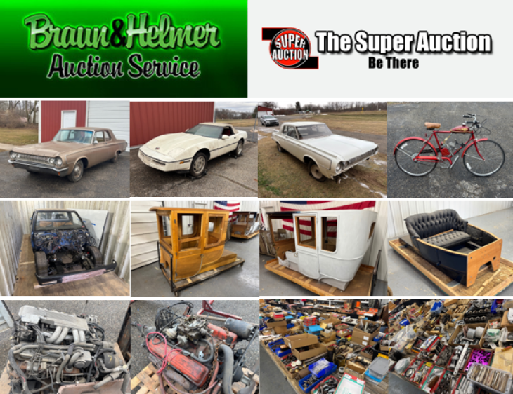 The Super Auction - Classic Cars, Automobilia, Memorabilia and Collectibles - Live Event